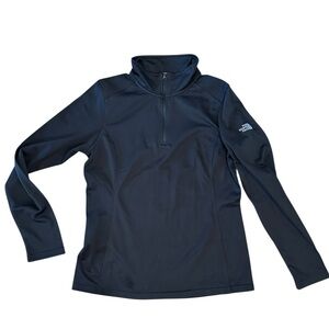 Women’s North Face Fleece Lined 1/4 Zip Pullover Size Medium